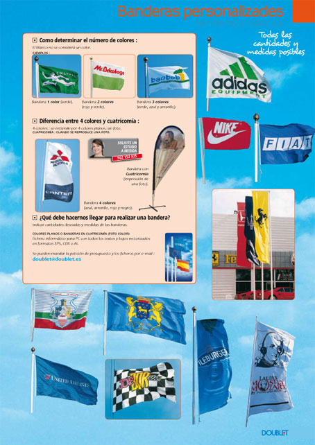 banderas personalizadas de futbol