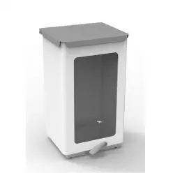 Cubo de basura con pedal Decobin Doble 25 litros - Doublet - Material para  eventos, empresas y colectividades