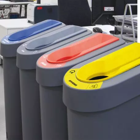 Papeleras de reciclaje DBIN 70 litros Doublet Material para