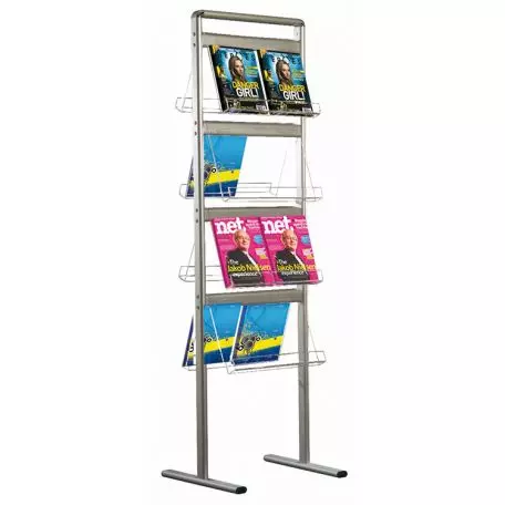 Expositores Revisteros de pie - Doublet para eventos, empresas y colectividades
