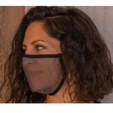 Mascarillas transparentes con clearance patillas