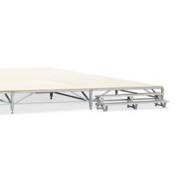 Escenario de Acero galvanizado altura 0,80m