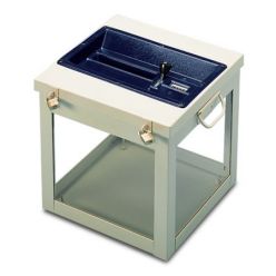 Urna de votación 600 boletos 4 lados transparentes