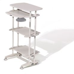 Mesa de ordenador móvil  Virtual alta