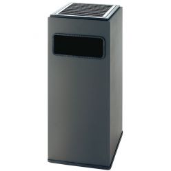 Papelera cenicero metálico Quadra