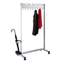 Perchero móvil y paragüero Multiline