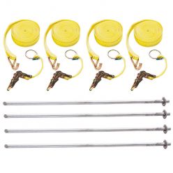 Kit de seguridad para carpa viento fuerte