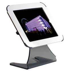 Soporte de mesa para iPad Knock blanco