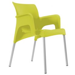 Sillas apilables con brazos Qualy II