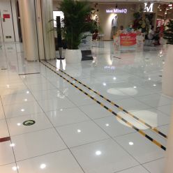 Rollo cinta adhesiva amarillo/negro