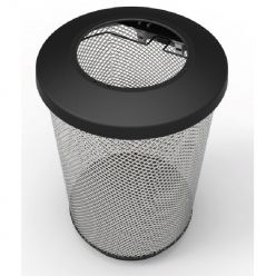 Papelera Rubí de interior para 1 residuo