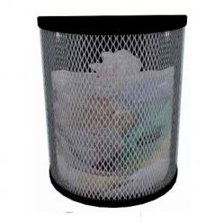 Papelera Rejilla Exterior Transparente