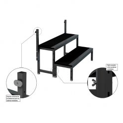 Escaleras modulares Excelium