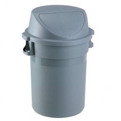 Contenedor de basura de plástico