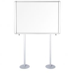 Vitrina de información para exterior lacada y empotrada Master II