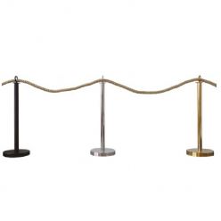 Postes separadores con cuerdas y anilla Hexo