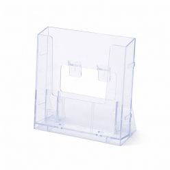 Expositor mural 1/3 A4 con soporte