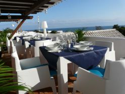 Silla apilable con brazos Set