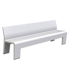 banco urbano hormigón