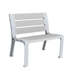 Banco urbano de polipropileno Tao 86 cm