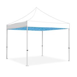 Bandera de techo personalizada para carpa plegable