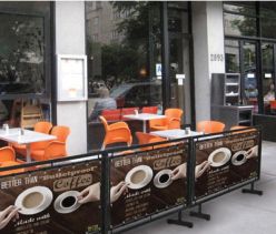 Barreras personalizadas Terrace