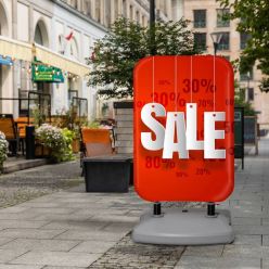 Caballete publicitario Cloth