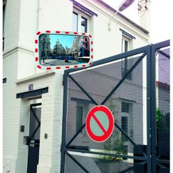 espejo convexo de seguridad para exteriores