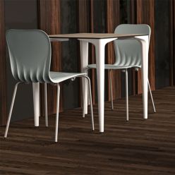 Mesa apilable cuadrada Tarragona