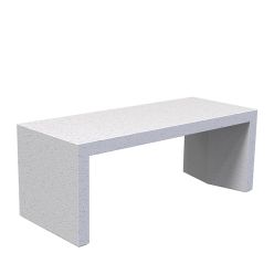 banco y mesa de hormigón