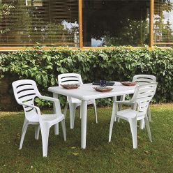 Mesa de jardín