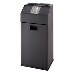 Papeleras con ceniceros metálicos Tap