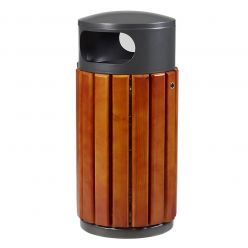 contenedor de madera para parques