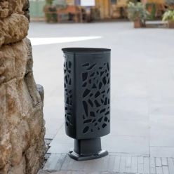 Papelera urbana 60 litros Roma Eco