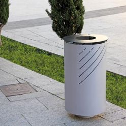 Papelera de exterior