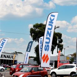 Kit banderola publicitaria Playa Tenso