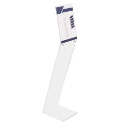 Portacarteles vertical