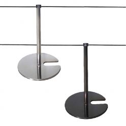 Postes separadores Mini con cuerdas elásticas Museo