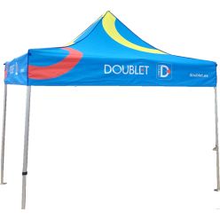 Promo carpa Canopus abierta 3x3 m techo impresión digital