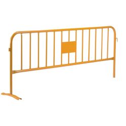 Valla de seguridad metálica pintada Foot