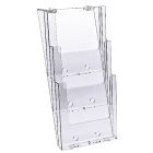 Expositor triple de pared A4