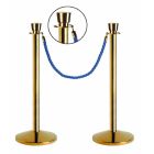 Postes separadores dorados con cuerdas Smart