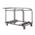 Carro para mesas redondas