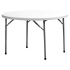 Mesas redondas Planet y Carro para mesas Duralight Planet