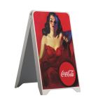 Caballete publicitario de PVC