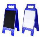 Caballetes de señalización con pizarra