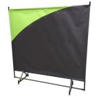 Mampara acoplable con lona 2 x 2 metros