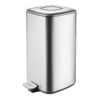 Papelera con pedal de acero inoxidable Touch RG