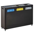 Papelera para el reciclaje Raze 2 x 60 litros y 3 x 60 litros