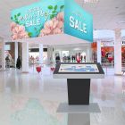 Atril digital con monitor Brasilia Premium